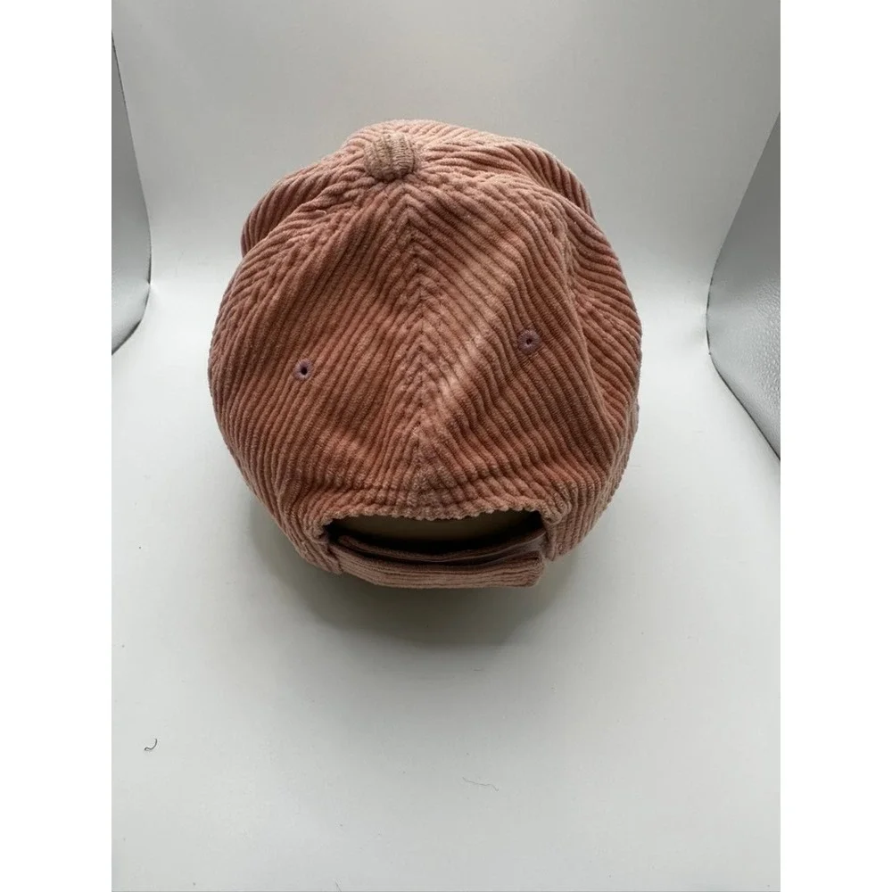 Unbranded Dusty Rose Pink Corduroy Baseball Cap Adjustable Hat BBC001-1
